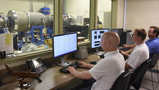 START Lab control room
